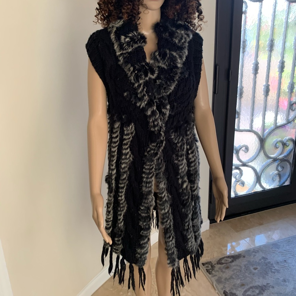 Fur Gilet/Cardigan